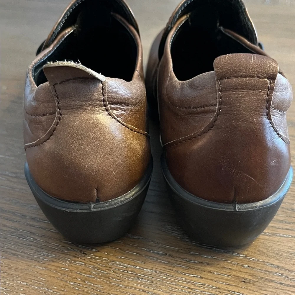 Romika Women’s Chestnut Leather Loafers Size 37EU/6-6.5US SEE‎ SIZE CHART IN PIC